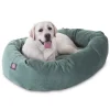 Majestic Pet Villa Bagel Pet Bed - 40'' X 29'' -PetPals Group shop 1983917 Azure