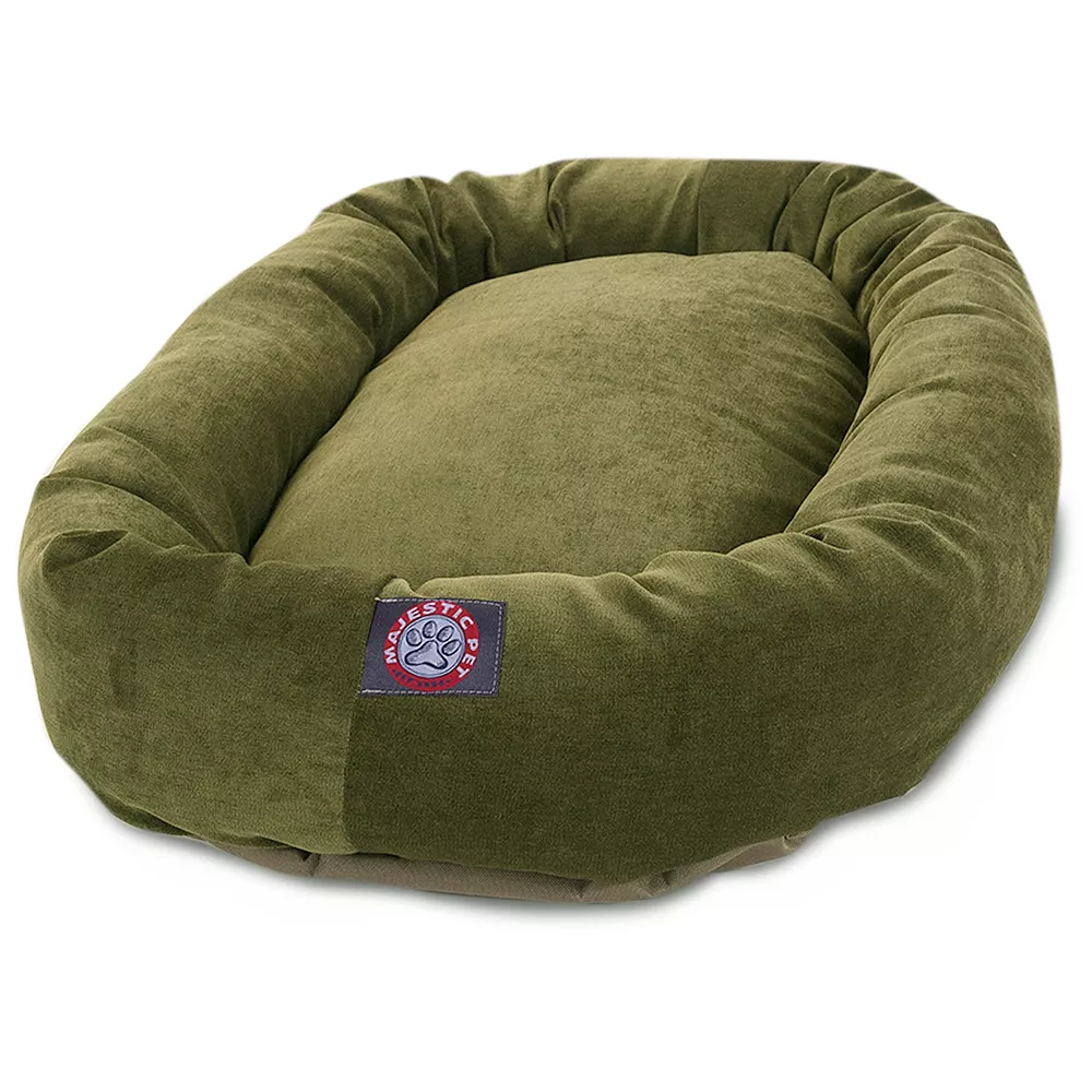 Majestic Pet Villa Bagel Pet Bed - 32'' X 23'' 6 Majestic Pet Villa Bagel Pet Bed - 32'' X 23'' - Image 4