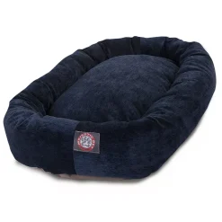 Majestic Pet Villa Bagel Pet Bed - 32'' X 23'' 12 Majestic Pet Villa Bagel Pet Bed - 32'' X 23'' -PetPals Group shop 1983926 ALT2