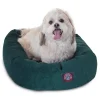 Majestic Pet Villa Bagel Pet Bed - 24'' X 19'' -PetPals Group shop 1983943 Marine