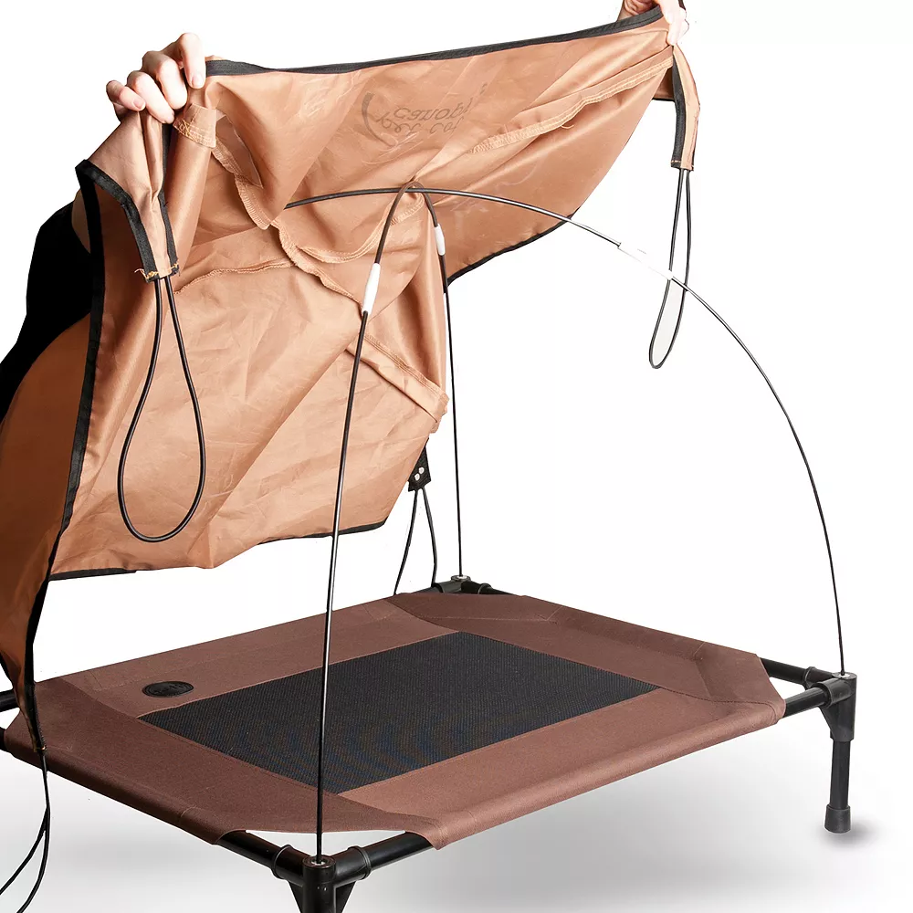 K&H Pet K&H Large Blue Pet Cot Canopy 8 K&H Pet K&H Large Blue Pet Cot Canopy - Image 6