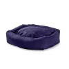 Happy Hounds Max Rectangle Indoor / Outdoor Bumper Dog Bed -PetPals Group shop 2952677 Navy