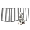 PetMaker Folding 3-Panel Wooden Pet Gate -PetPals Group shop 3695835