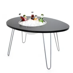 Hauspanther NestEgg Raised Cat Bed & Side Table -PetPals Group shop 3709303 ALT3