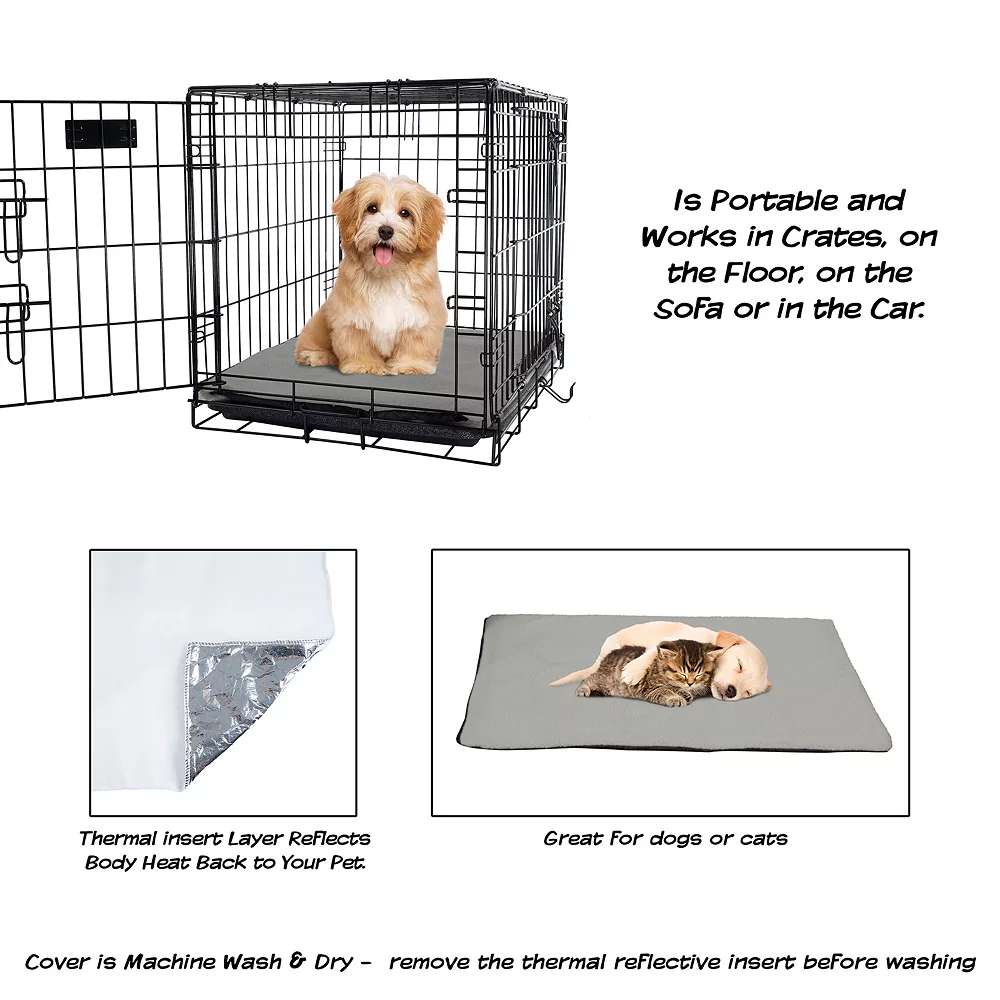 PetMaker Self Warming Pet Crate Pad 6 PetMaker Self Warming Pet Crate Pad - Image 4