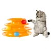 PetMaker Interactive Cat Toy Ball Tower - 3 Tier Round Track -PetPals Group shop 3967669