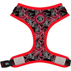 Fresh Pawz Red Toronto Raptors Adjustable Mesh Pet Harness