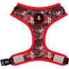 Fresh Pawz Red Houston Rockets Adjustable Mesh Pet Harness -PetPals Group shop 4612757