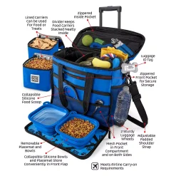 Mobile Dog Gear Rolling Week Away Bag -PetPals Group shop 4673425 ALT3