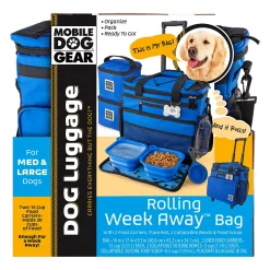 Mobile Dog Gear Rolling Week Away Bag -PetPals Group shop 4673425 ALT5