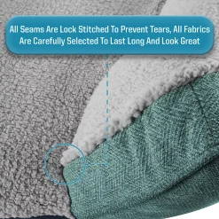 Canine Creations Arlee Home Oval Cuddler Dog Pet Bed -PetPals Group shop 4819141 ALT3