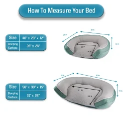 Canine Creations Arlee Home Oval Cuddler Dog Pet Bed -PetPals Group shop 4819141 ALT4