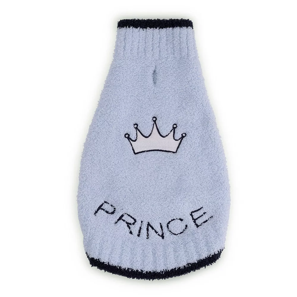 Disney "Prince" Crown Barefoot Dreams® CozyChic® Pet Sweater 3 Disney "Prince" Crown Barefoot Dreams® CozyChic® Pet Sweater