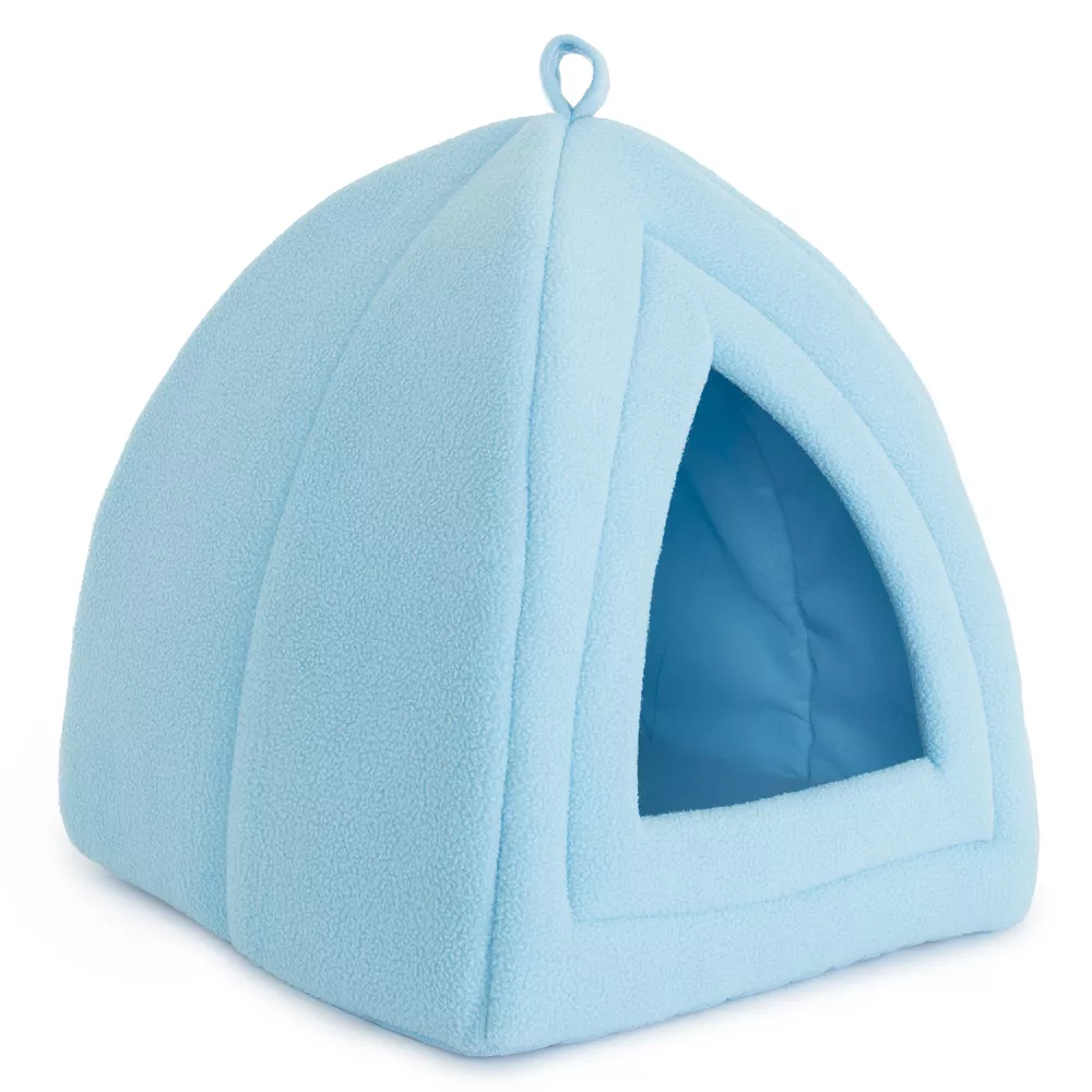 PetMaker Pet Pal Cozy Kitty Tent Igloo Plush Cat Bed 7 PetMaker Pet Pal Cozy Kitty Tent Igloo Plush Cat Bed - Image 5