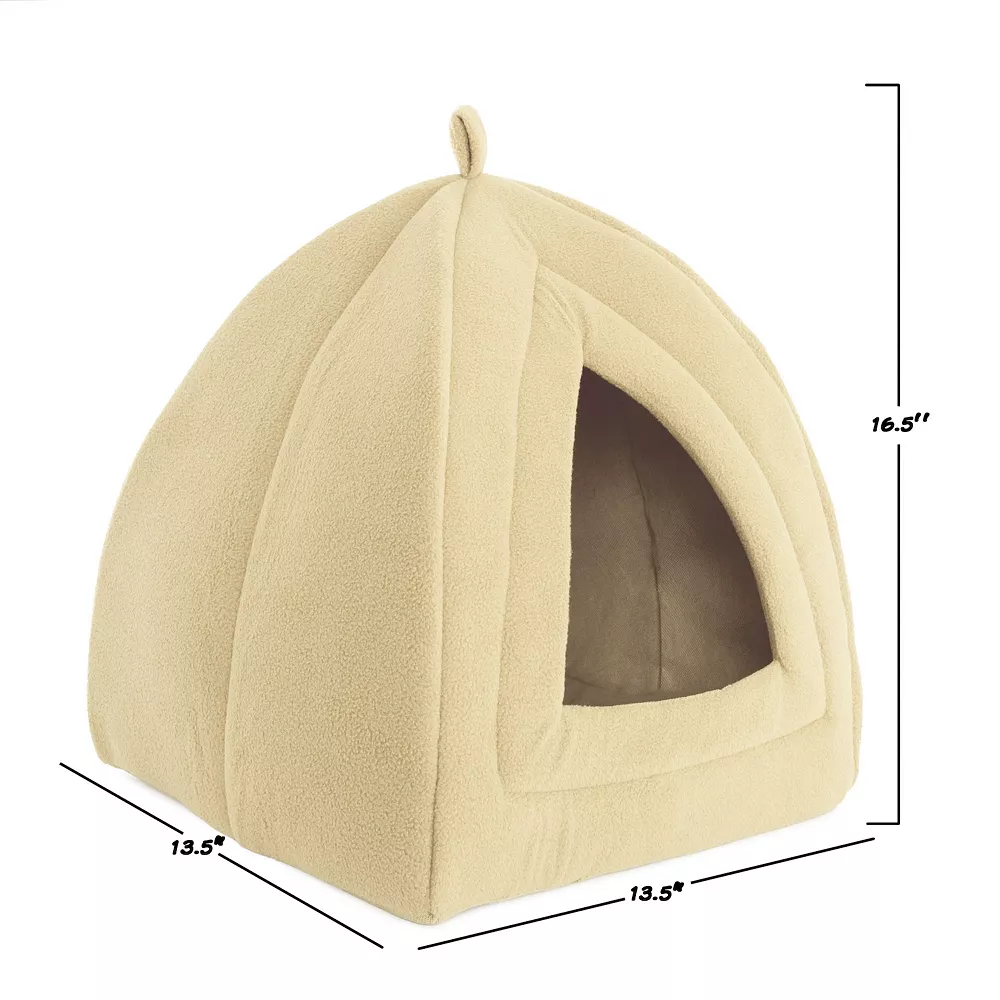 PetMaker Pet Pal Igloo Cat Pet Bed With Removable Cushion 5 PetMaker Pet Pal Igloo Cat Pet Bed With Removable Cushion - Image 3