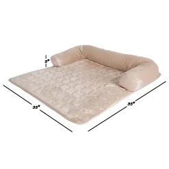 PetMaker Pet Pal Furniture Protector Pet Cover For Dogs & Cats With Shredded Memory Foam -PetPals Group shop 4829999 ALT2