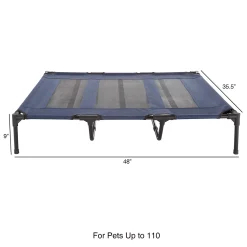 PetMaker Pet Pal Portable Indoor/Outdoor Elevated Pet Cot-Style Bed -PetPals Group shop 4830003 ALT3