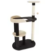 PetMaker Pet Pal 3-Tier, 42.25-Inch Cat Tree With 2 Scratching Posts -PetPals Group shop 4830017