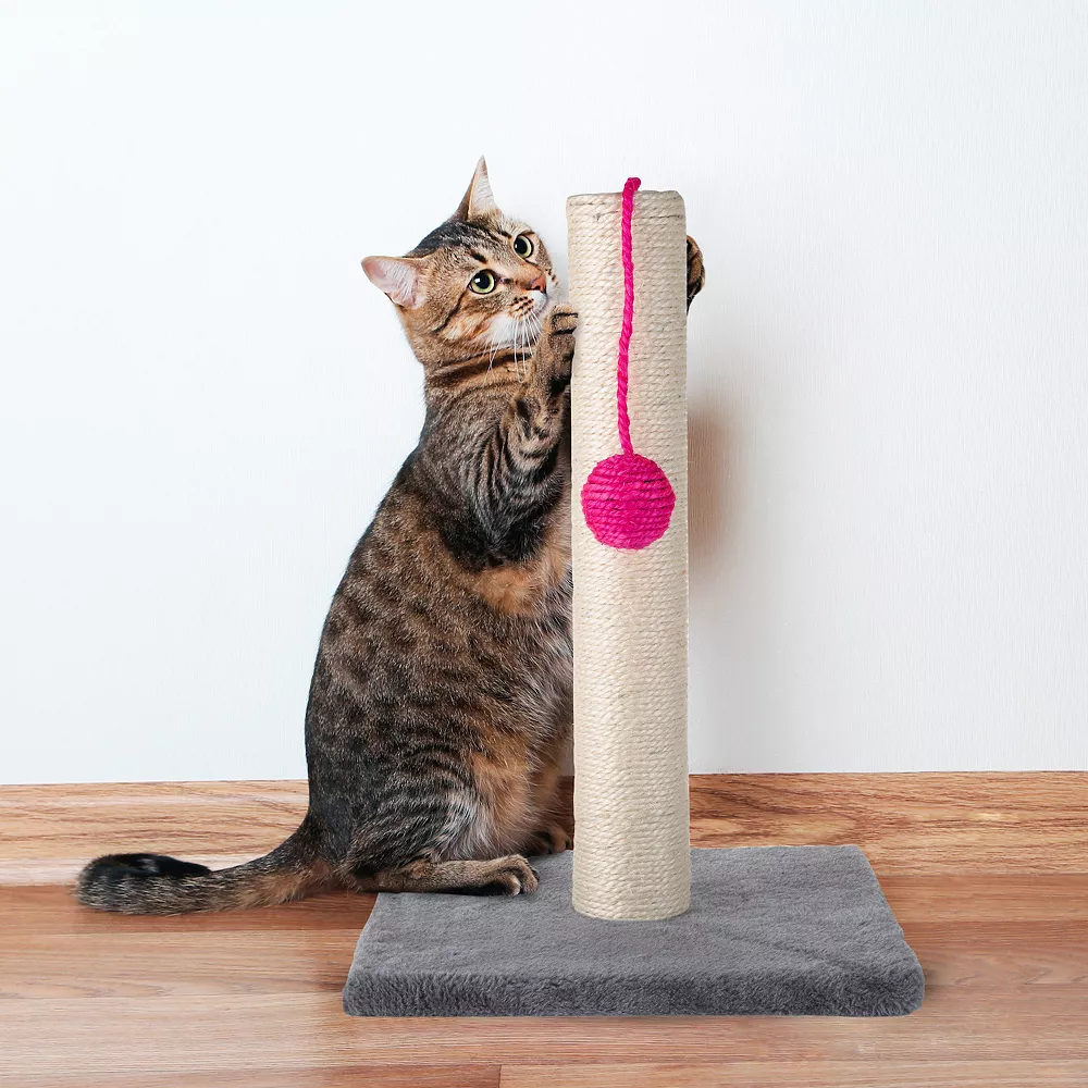 PetMaker Pet Pal 17-Inch Sisal Cat Scratching Post 4 PetMaker Pet Pal 17-Inch Sisal Cat Scratching Post - Image 2