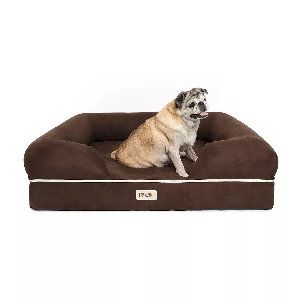 Friends Forever Hastings Pet Couch With Solid Memory Foam 3 Friends Forever Hastings Pet Couch With Solid Memory Foam