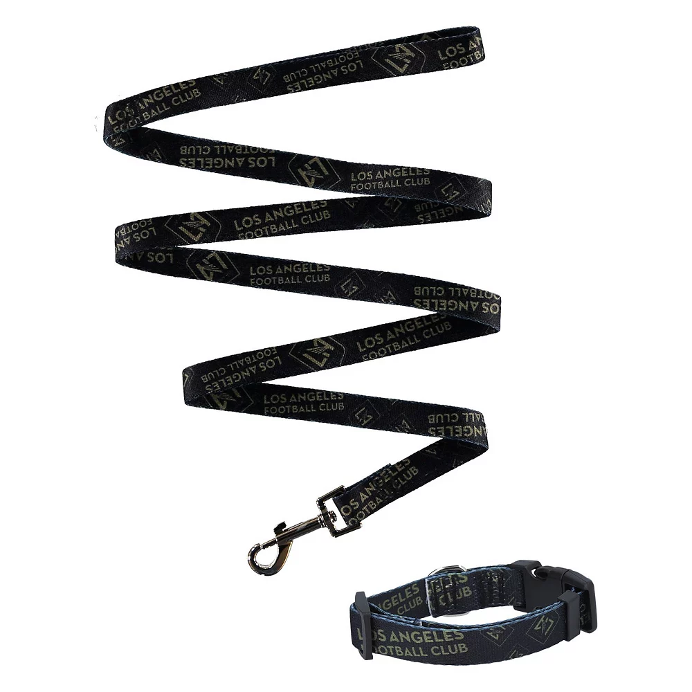 Little Earth LAFC Collar & Leash Set 3 Little Earth LAFC Collar & Leash Set