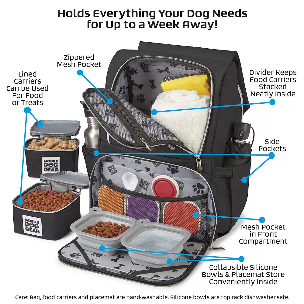 Mobile Dog Gear Ultimate Week Away Pet Backpack 7 Mobile Dog Gear Ultimate Week Away Pet Backpack - Image 5