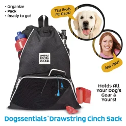 Mobile Dog Gear Dog Essentials Travel Cinch Sack 11 Mobile Dog Gear Dog Essentials Travel Cinch Sack -PetPals Group shop 5005530 ALT3