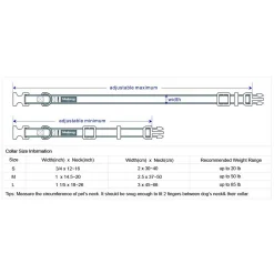 Blueberry Pet Soft & Comfy Padded Dog Collar 13 Blueberry Pet Soft & Comfy Padded Dog Collar -PetPals Group shop 5014456 ALT5