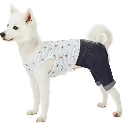 Blueberry Pet Sea Lover Dog Romper