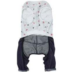 Blueberry Pet Sea Lover Dog Romper -PetPals Group shop 5015376 ALT3