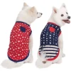 Blueberry Pet Stars & Stripes Dog T-Shirts 2-Pack -PetPals Group shop 5016151