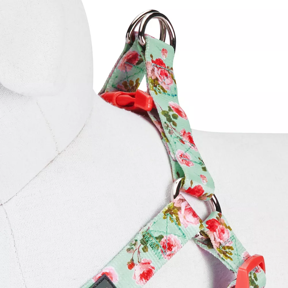 Blueberry Pet Floral Rose Dog Harness 4 Blueberry Pet Floral Rose Dog Harness - Image 2