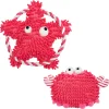Blueberry Pet Squeaky Crab & Sea Star Dog Toy Set -PetPals Group shop 5016781