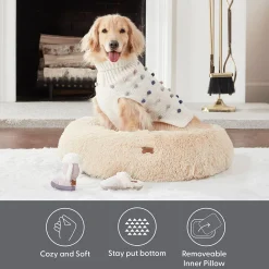 Koolaburra By UGG Sacha Faux Fur Pet Bed -PetPals Group shop 5017095 ALT4