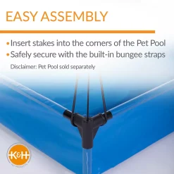 K And H Pet Products K&H Pet Pet Pool Canopy -PetPals Group shop 5199000 ALT3