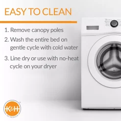 K And H Pet Products K&H Pet Pet Pool Canopy -PetPals Group shop 5199000 ALT4