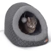 K And H Pet Products K&H Pet Thermo-Pet Cave Geo Print -PetPals Group shop 5207816 Gray