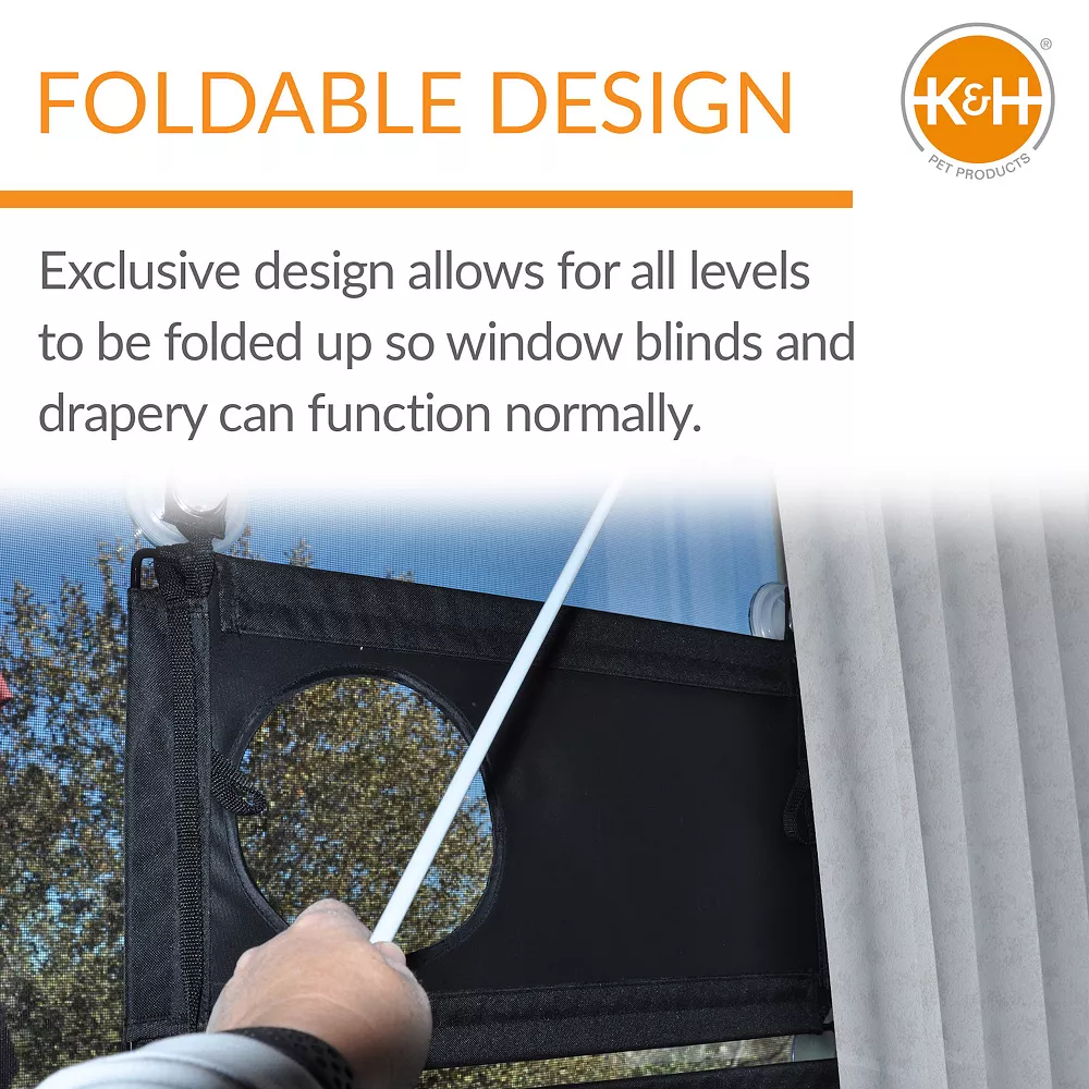 K And H Pet Products K&H Pet EZ Mount Townhouse Cat Window Bed 5 K And H Pet Products K&H Pet EZ Mount Townhouse Cat Window Bed - Image 3