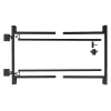 Adjust-A-Gate Steel Frame Gate Building Kit, 60-96 In Wide Opening 3-4 Feet High -PetPals Group shop 5225955