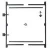 Adjust-A-Gate Steel Frame Gate Building Kit, 60"-96" Wide Opening Up To 6' High -PetPals Group shop 5226027
