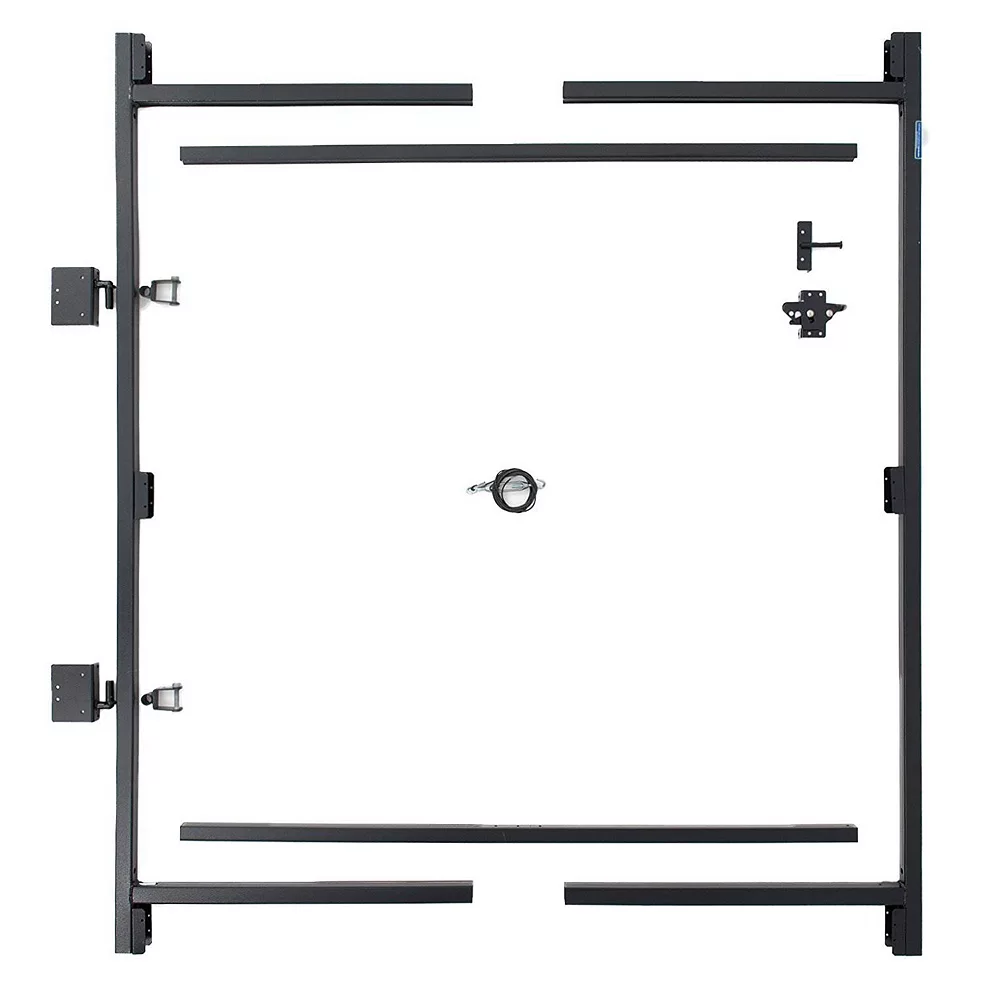 Adjust-A-Gate Steel Frame Gate Building Kit, 60"-96" Wide Opening Up To 6' High 3 Adjust-A-Gate Steel Frame Gate Building Kit, 60"-96" Wide Opening Up To 6' High