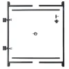 Adjust-A-Gate Steel Frame Gate Building Kit, 60"- 96" Wide Opening Up To 5' High 2 Adjust-A-Gate Steel Frame Gate Building Kit, 60"- 96" Wide Opening Up To 5' High -PetPals Group shop 5227451