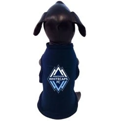 Blue Vancouver Whitecaps FC Pet T-Shirt