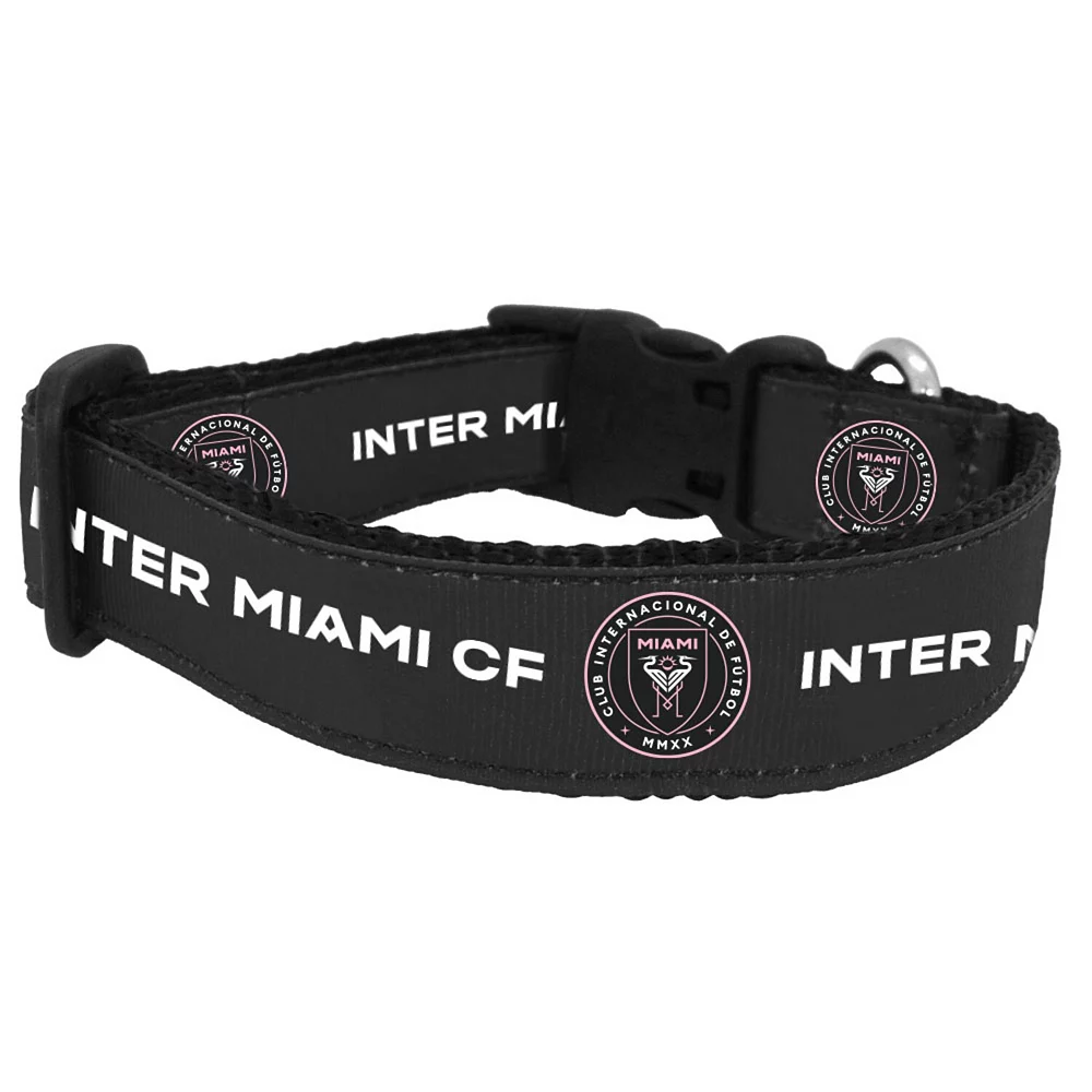 Inter Miami CF Dog Collar 3 Inter Miami CF Dog Collar