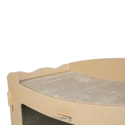 Petique Feline Penthouse Sustainable Cardboard Cat House And Scratching Boards -PetPals Group shop 5420559 ALT3