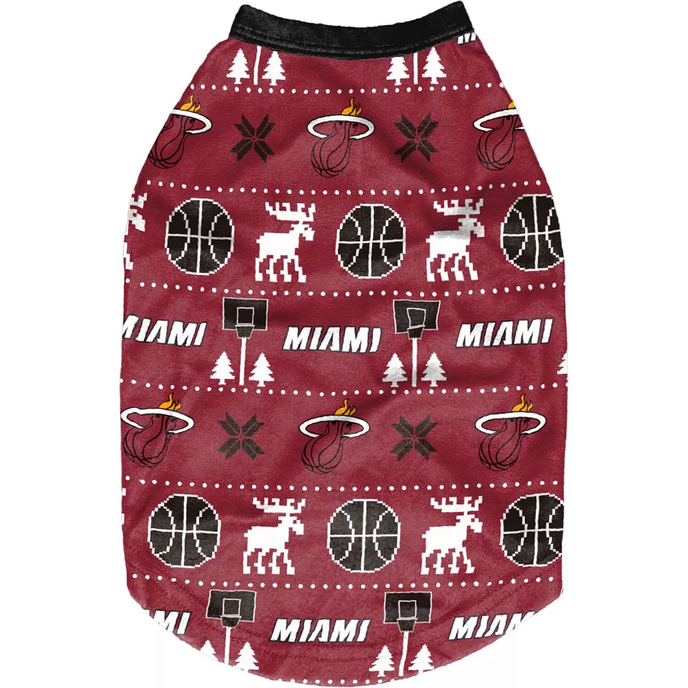 FOCO Miami Heat Printed Dog Sweater 3 FOCO Miami Heat Printed Dog Sweater