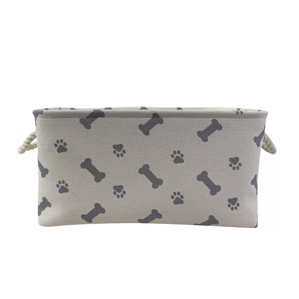 Sonoma Goods For Life® Printed Canvas Pet Gear Storage Bin 3 Sonoma Goods For Life® Printed Canvas Pet Gear Storage Bin