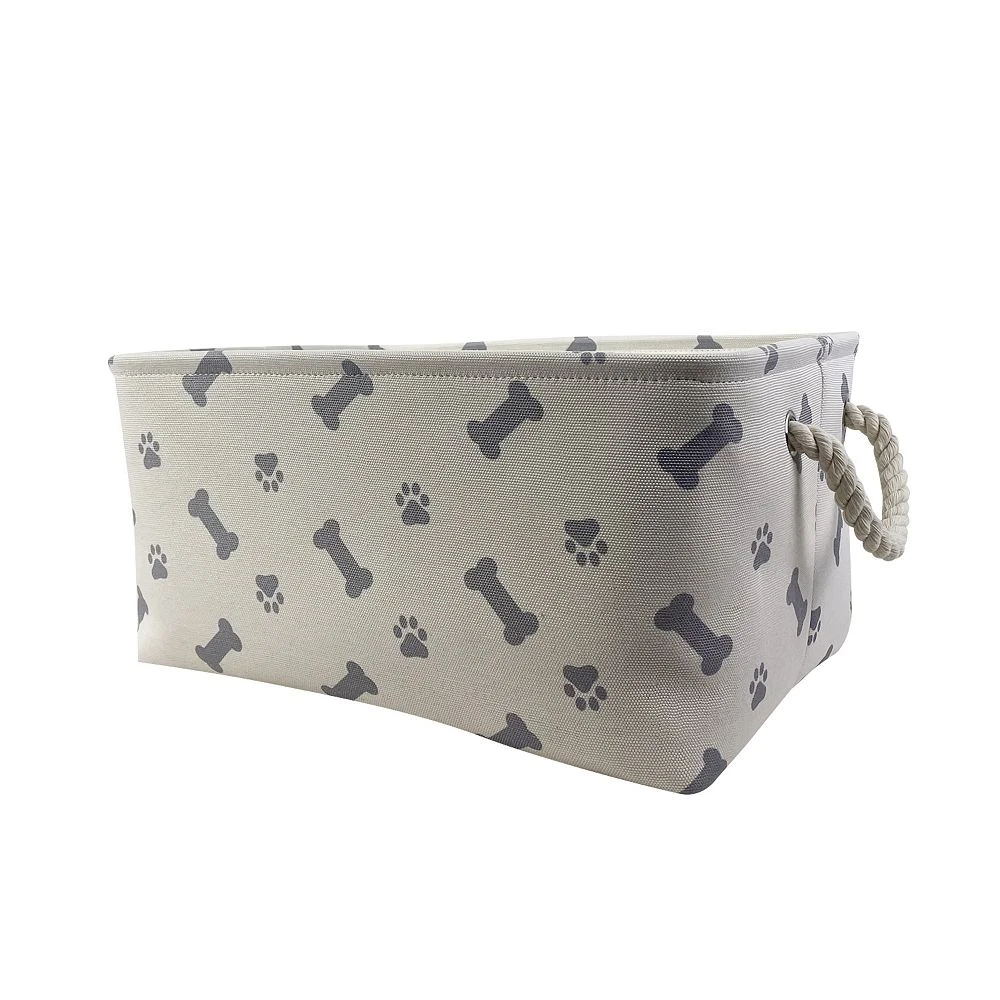 Sonoma Goods For Life® Printed Canvas Pet Gear Storage Bin 5 Sonoma Goods For Life® Printed Canvas Pet Gear Storage Bin - Image 3