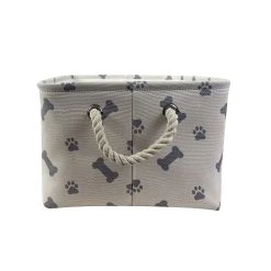 Sonoma Goods For Life® Printed Canvas Pet Gear Storage Bin 9 Sonoma Goods For Life® Printed Canvas Pet Gear Storage Bin -PetPals Group shop 5623473 ALT3