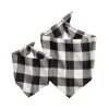 Pet Jammies For Your Families® Ho Ho Ho Buffalo Plaid Bandana